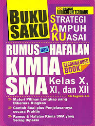 Buku Saku Rumus dan Hafalan Kimia SMA Kelas X, XI, dan XII