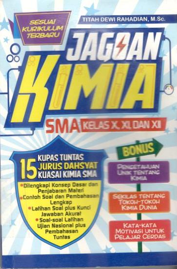 Jagoan Kimia SMA Kelas X, XI, dan XII