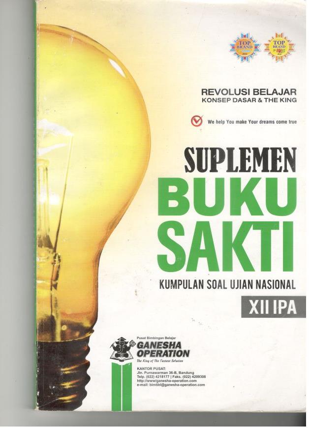 Revolusi Belajar Koding Konsep Dasar & The King Suplemen Buku Sakti UN IPA - Matematika, Fisika, Kimia, Biologi, Bahasa Indonesia & Bahasa Inggris