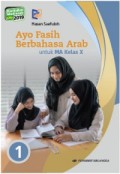 Ayo Fasih Berbahasa Arab untuk MA Kelas X