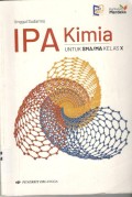 IPA Kimia: untuk SMA/MA Kelas X
