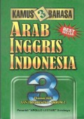 Kamus 3 Bahasa Arab Inggris Indonesia