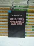 Manajemen Pengembangan Mutu Dosen