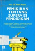 Pemikiran tentang supervisi Pendidikan