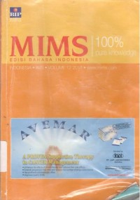 Image of MIMS edisi Bahasa Indonesia